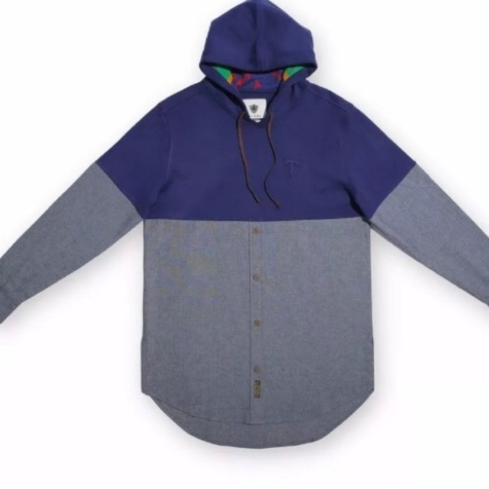 Rare Sweatshirt Button Down Hoodie